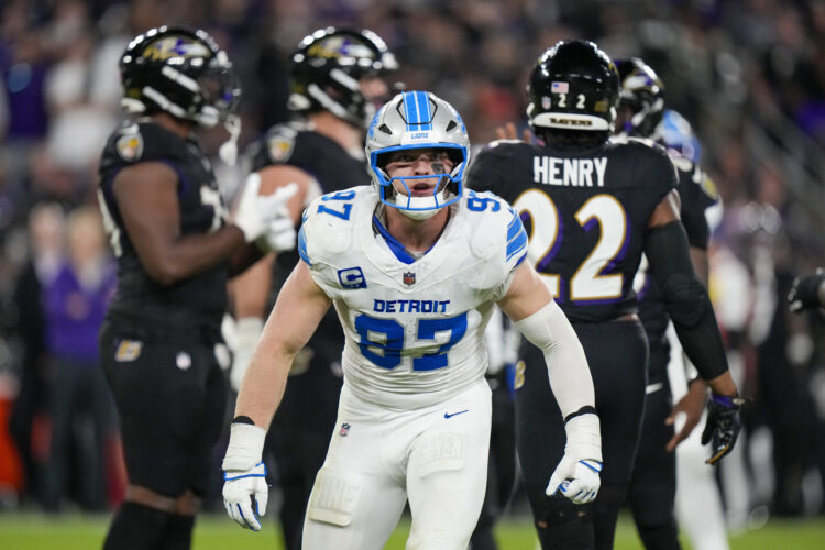 Lions run over the Ravens, sack Lamar Jackson 7 times in a 38